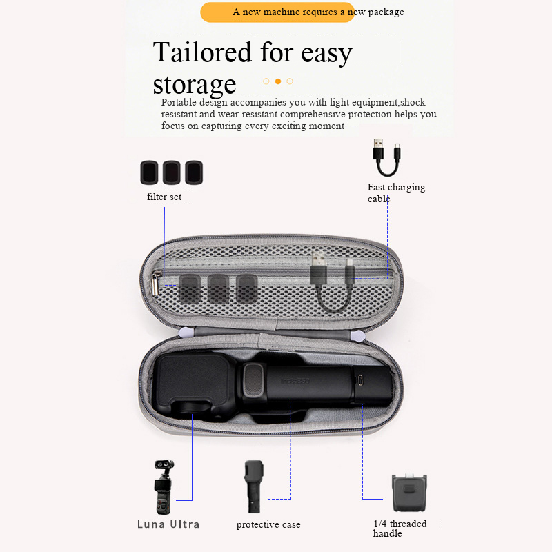 Insta360 Luna Ultra gimbal kam - Drone Gimbal Case incelemesi ve fiyatı