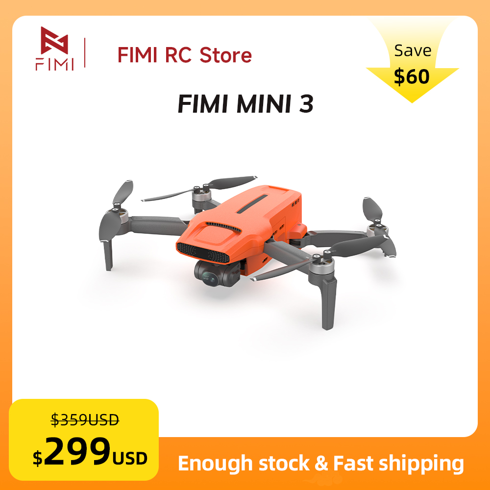 FIMI MINI 3 Kamera Drone 4K 60 - Drone Gimbal Case incelemesi ve fiyatı